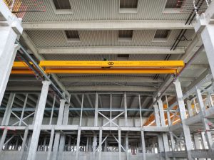 Kétfőtartós híddaruk, futódaruk